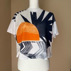 AG Adriano Goldschmied Graphic Short Sleeve Tee Sz M